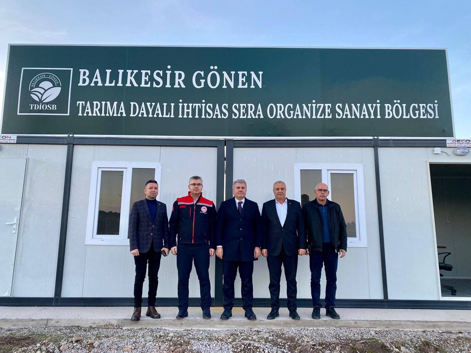 Balıkesir Milletvekili Mustafa Canbey Proje Alanında İncelemede Bulundu